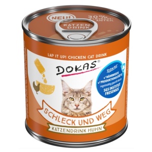 Dokas Kot Napój o smaku kurczaka 100g
