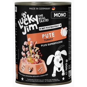 Lucky Jim Mono Adult Indyk puszka 400g