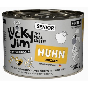 Lucky Jim Classic Mini Senior Kurczak puszka 200g