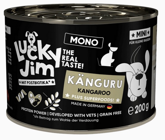 Lucky Jim Mono Mini Adult Kangur puszka 200g