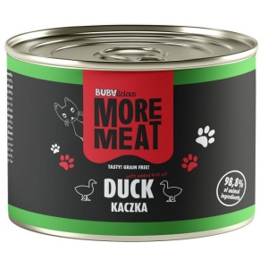 BUBAlicious Kot More Meat Mono kaczka puszka 185g