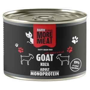 BUBAlicious Kot More Meat Mono koza puszka 185g