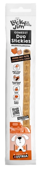 Lucky Jim DuoStickies Kurczak i indyk 15g - obrazek 2