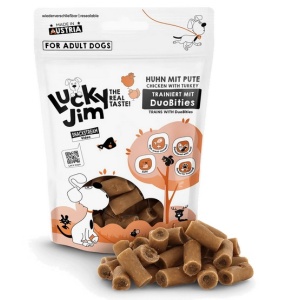 Lucky Jim DuoBities Kurczak i indyk 70g