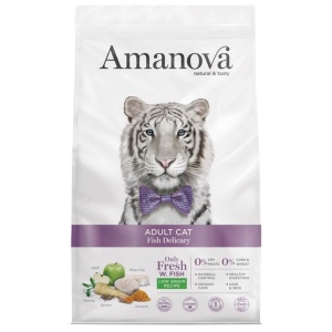 Amanova Cat Adult Fish Delicacy White Fish - biała ryba 6kg