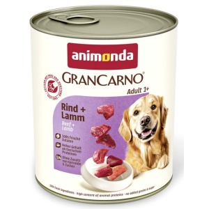 Animonda GranCarno Original Adult Rind Lamm Wołowina + Jagnięcina puszka 800g