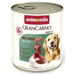 Animonda GranCarno Original Adult Wild Dziczyzna puszka 800g