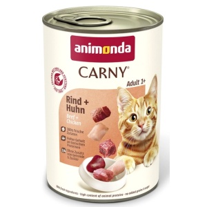 Animonda Carny Adult Wołowina + Kurczak puszka 400g