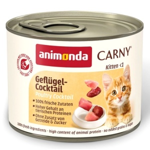 Animonda Carny Kitten Koktajl drobiowy puszka 200g