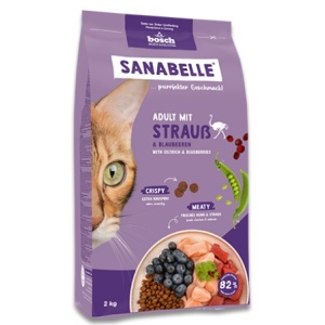 Sanabelle Adult Strauss - ze strusiem 2kg