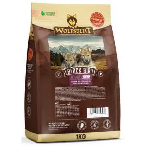 Wolfsblut Dog Black Bird Puppy Large - indyk i bataty 1kg