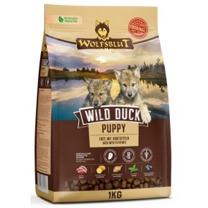 Wolfsblut Dog Wild Duck Puppy - kaczka i ziemniaki 1kg