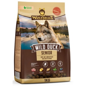 Wolfsblut Dog Wild Duck Senior - kaczka i ziemniaki 1kg