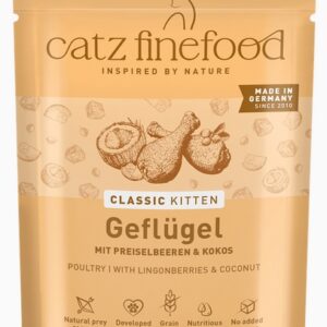 Catz Finefood Classic Kitten Drób (N.03) saszetka 85g