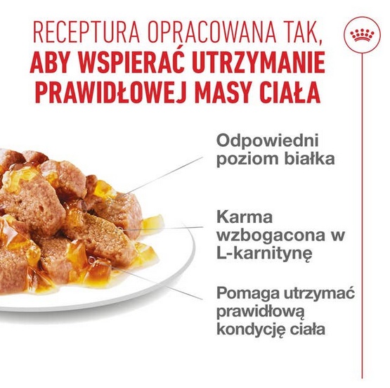 Royal Canin Light Weight Care w galaretce karma mokra dla kotów dorosłych, z tendencją do nadwagi saszetka 85g - obrazek 3