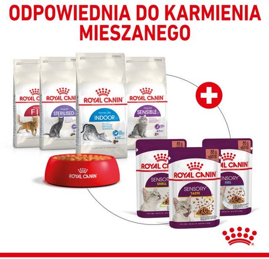 Royal Canin Sensory Taste w sosie karma mokra dla kotów dorosłych saszetka 85g - obrazek 5