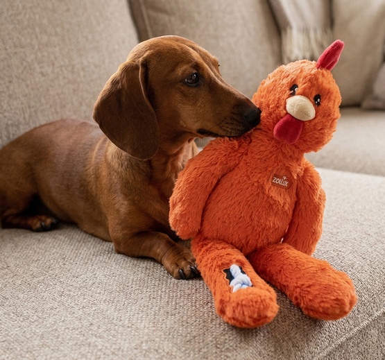 Zolux Zabawka pluszowa Furry Farm Kogut Brock 33cm - obrazek 2