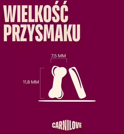 Carnilove Dog Soft Snack Salmon Small Bite 200g - obrazek 3