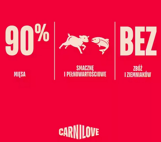 Carnilove Dog Jerky Lamb & Salmon - jagnięcina i łosoś 100g - obrazek 2