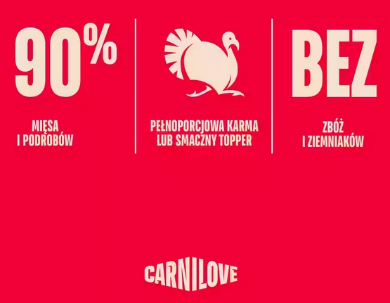 Carnilove Cat Turkey - indyk w sosie saszetka 85g - obrazek 2