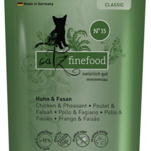 Catz Finefood Classic N.15 Kurczak i Bażant saszetka 85g