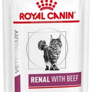 Royal Canin Veterinary Diet Feline Renal Wołowina saszetka 85g
