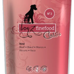 Dogz Finefood Classic N.02 Wołowina saszetka 100g