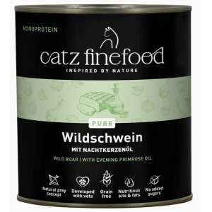 Catz Finefood Pure Dzik (Purrrr N.109) puszka 800g