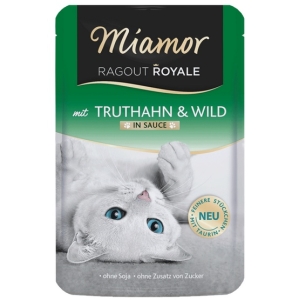 Miamor Ragout Royale z Indykiem i Dziczyzną w sosie saszetka 100g