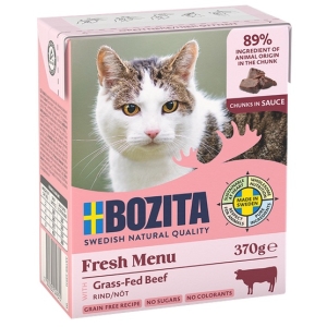 Bozita z Wołowiną kawałki w sosie kartonik 370g
