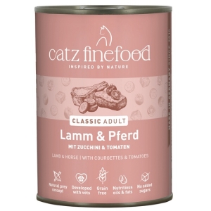 Catz Finefood Classic Jagnięcina i Konina (N.19) puszka 400g