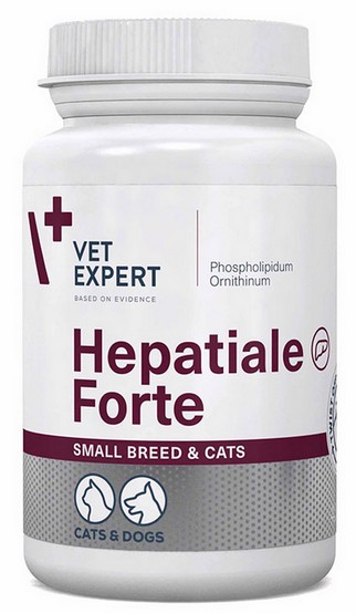 Hepatiale Forte małe psy i kot 40 kapsułek