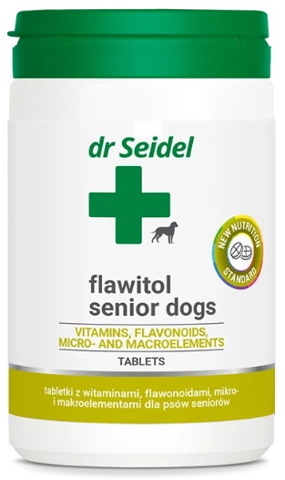 Dr Seidel Flawitol dla psów seniorów 60 tabl.