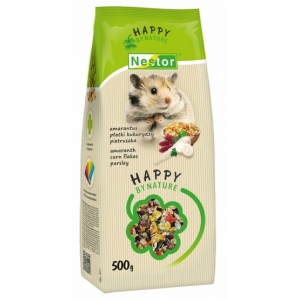 Nestor Pokarm Chomik amarantus, płatki kukurydzy 500g