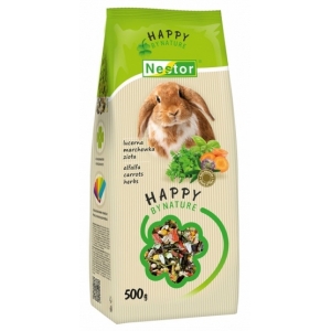 Nestor Pokarm Królik lucerna, marchewka, zioła 500g