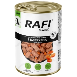 Rafi Pies Classic Dziczyzna i marchewka w sosie 1240g