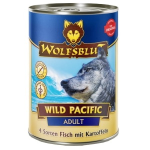 Wolfsblut Dog Wild Pacific Adult - ryby i ziemniaki puszka 395g