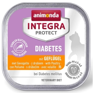 Animonda Integra Protect Diabetes dla kota - z drobiem tacka 100g