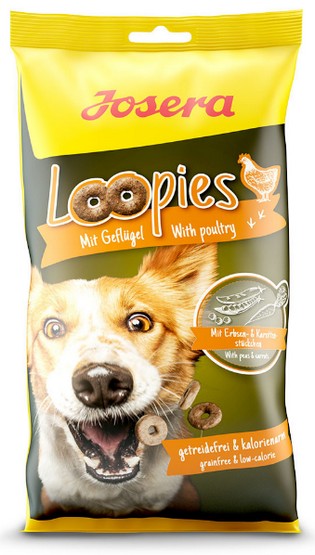 Josera Pies Loopies Przysmak z drobiem 150g