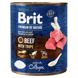 Brit Premium By Nature Beef & Tripe puszka 800g