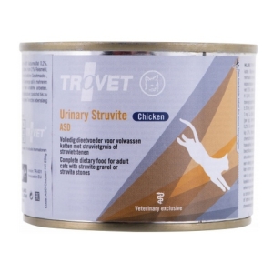 Trovet ASD Urinary Struvite dla kota kurczak puszka 200g