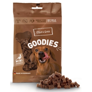 Chewies Goodies Trenerki Kosteczki Mini Dziczyzna 125g