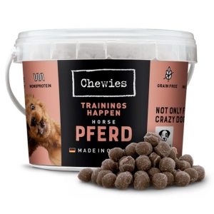 Chewies Trainings-Happen Trenerki Konina monobiałkowe, bezzbożowe wiaderko 300g