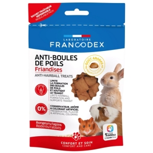 Francodex Przysmak dla królików zapobiegający zakłaczeniu 50g [FR174131]