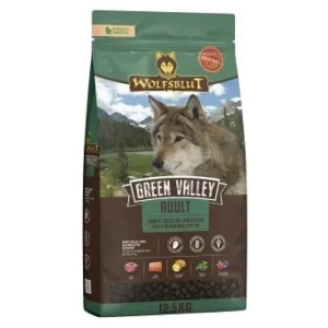 Wolfsblut Dog Green Valley Adult - jagnię, łosoś i ziemniaki 12,5kg