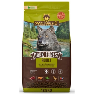 Wolfsblut Dog Dark Forest Adult - dziczyzna i bataty 12,5kg