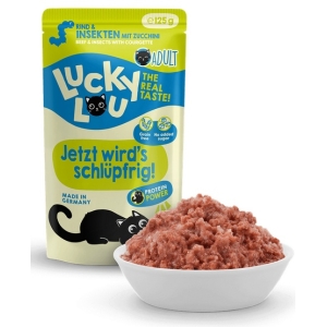 Lucky Lou Lifestage Adult Wołowina i owady saszetka 125g