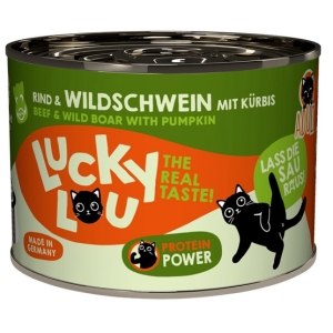 Lucky Lou Lifestage Adult Wołowina i dzik puszka 200g