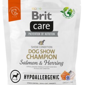 Brit Care Hypoallergenic Dog Show Champion Salmon & Herring 1kg