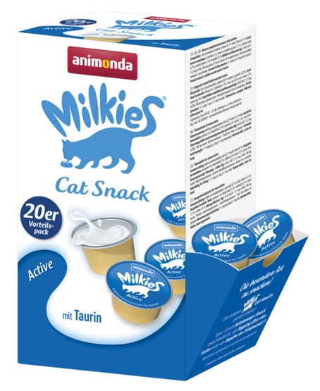 Animonda Kot Milkies Active 20x15g